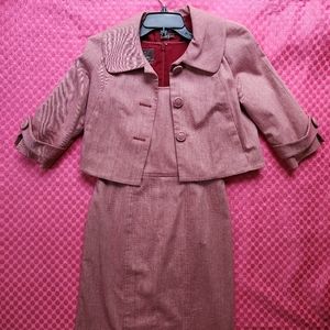 Kay Uger Pretty in Pink Barbiecore Suit - Sheath Dress - 79% Cotton
